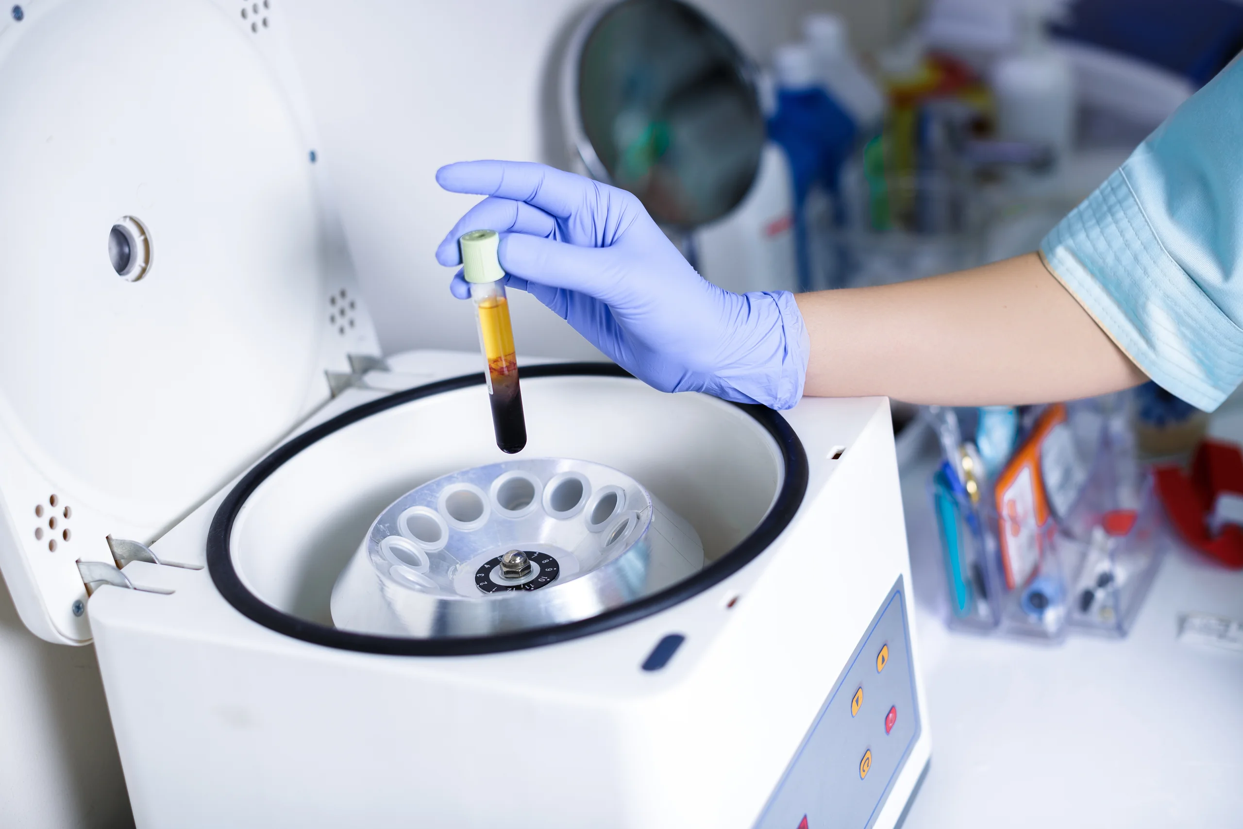 离心对比视觉图像